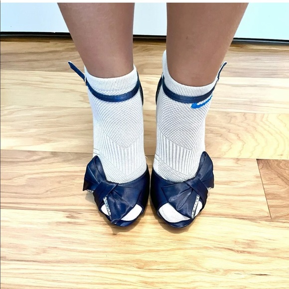 David’s Bridal Platform Peep Toe Heels, 5.5, New - Picture 15 of 16